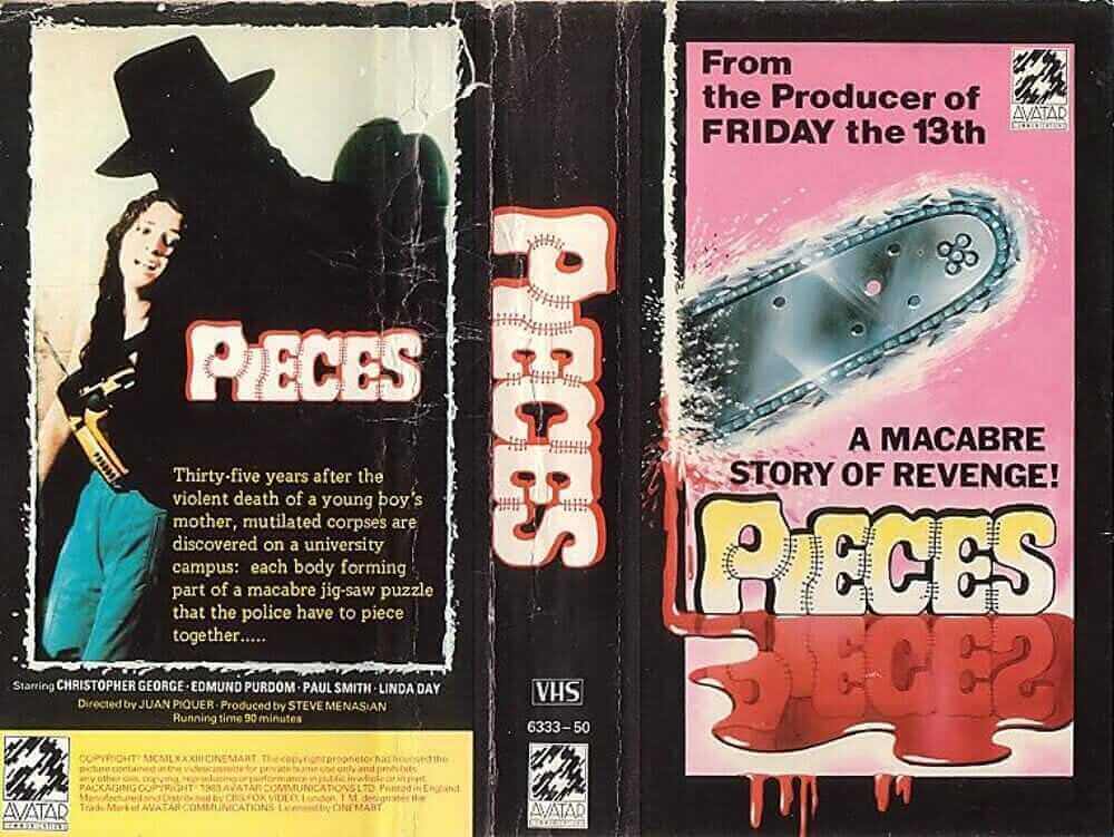 pieces 1982 vhs cover