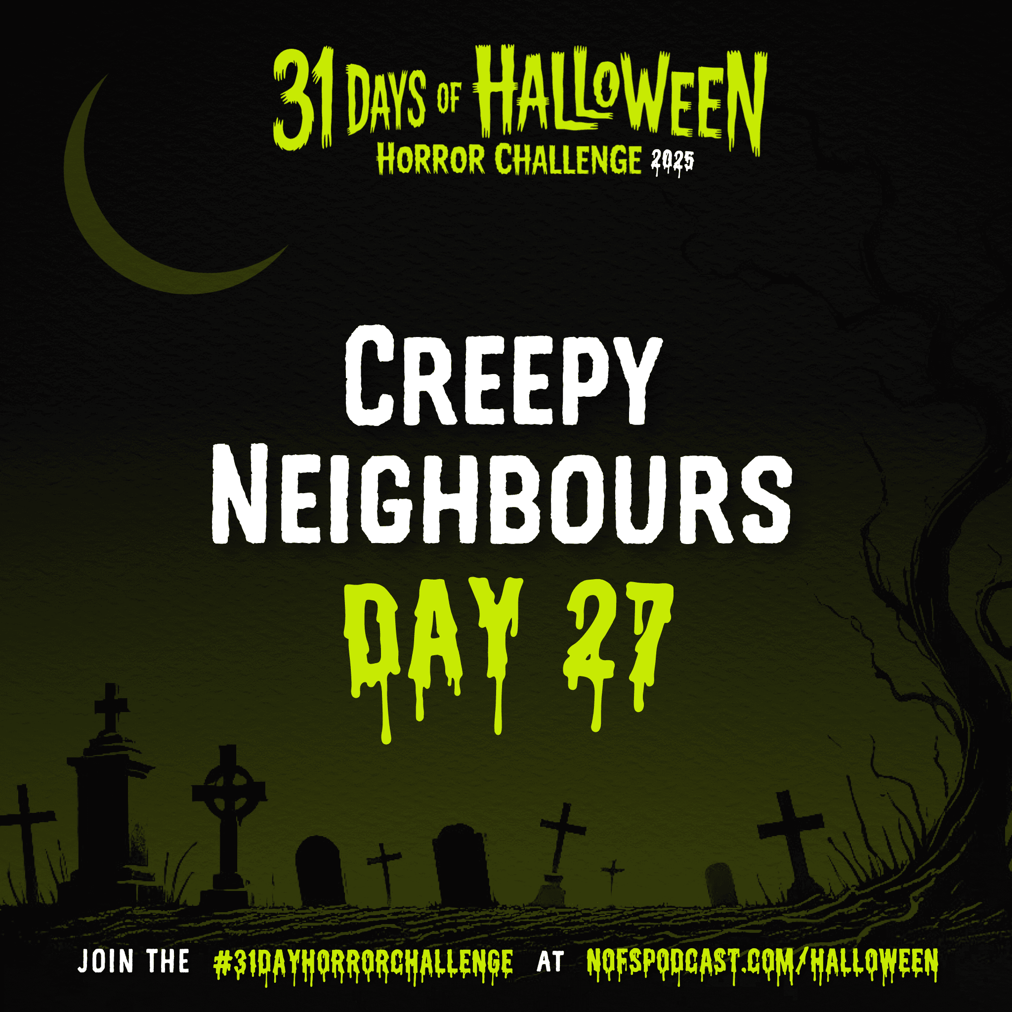 31 day horror challenge 31dayhorrorchallenge horror movie halloween watchlist nightmare on film street Day 27